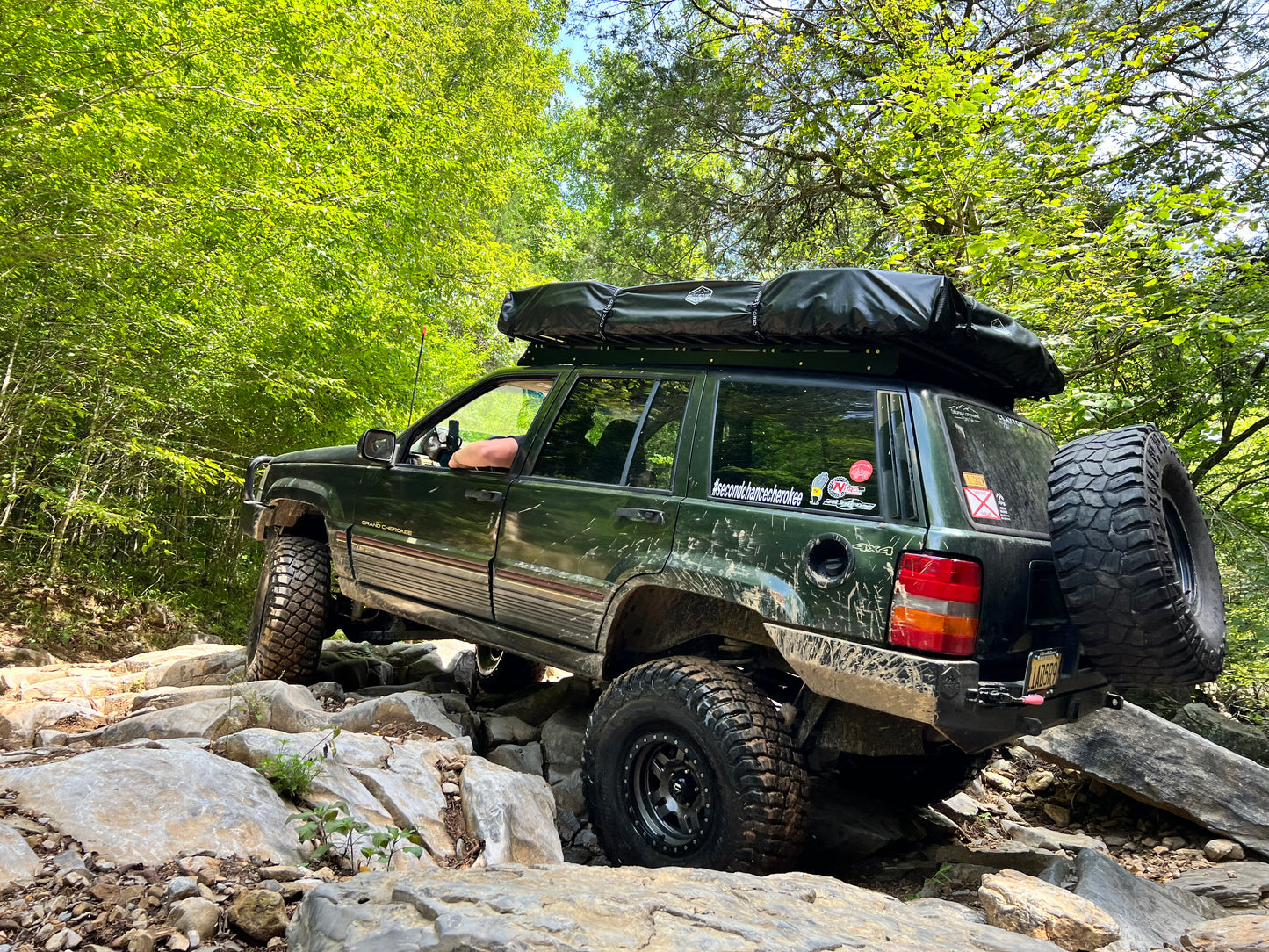 Jeep zj Low Profile Roof Rack.